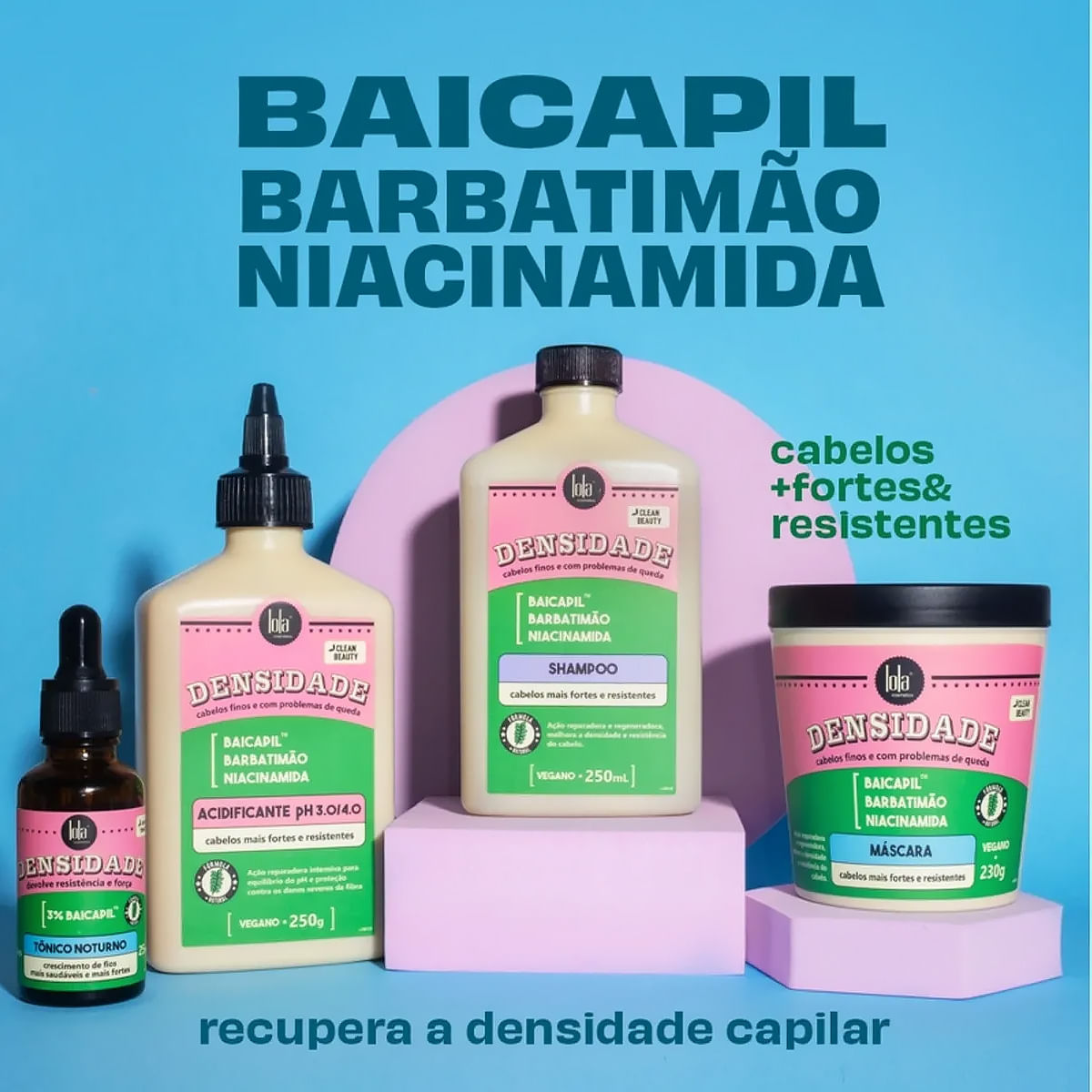 Encontraproduto.com.br - Kit Lola From Rio Densidade Máscara Acidificante (2 produtos)