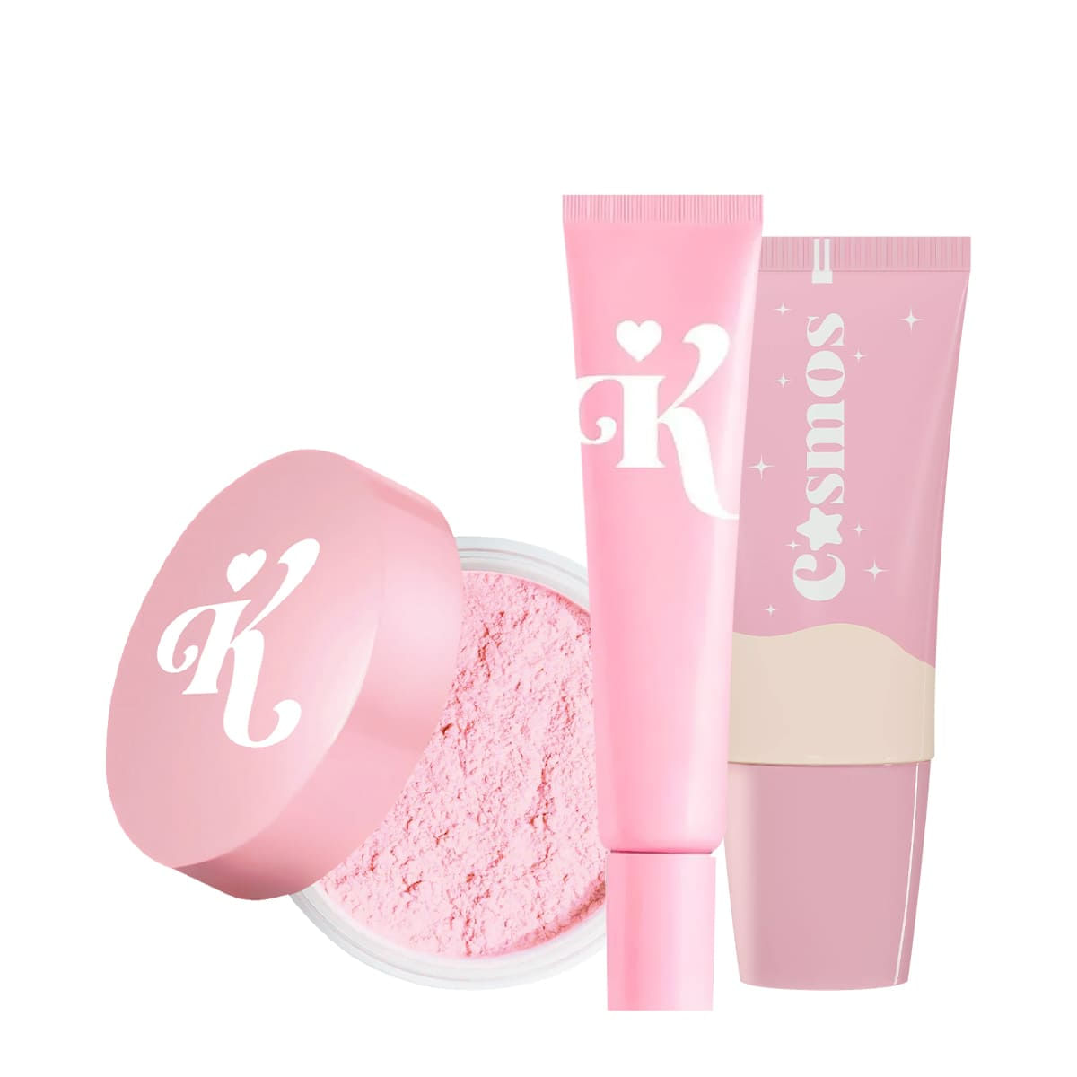 Kit Karen Bachini Beauty Sakura Cosmos C01Q Primer Base Pó (3 produtos)