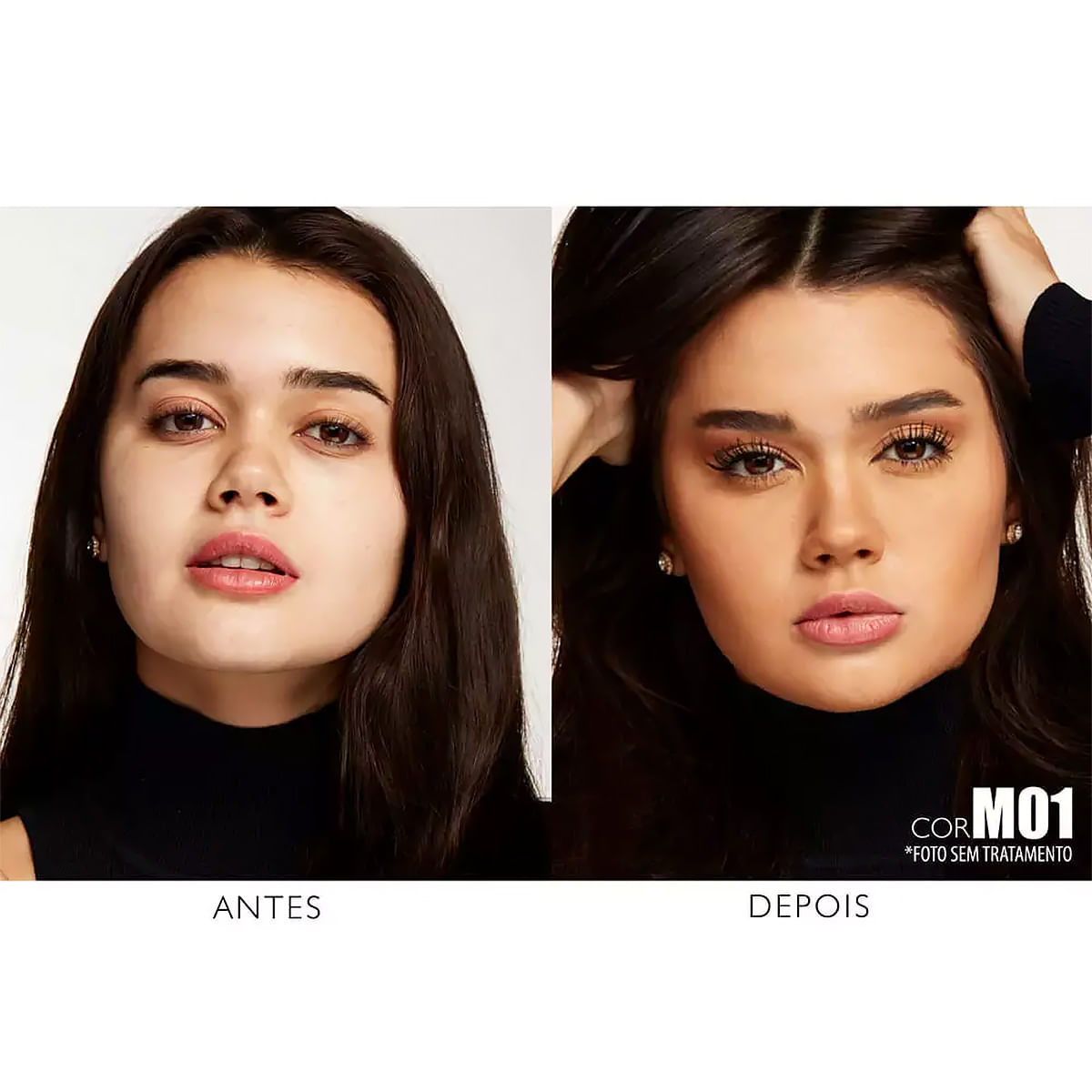 Encontraproduto.com.br - Kit Fran by Franciny Ehlke M-01 Look Matte sem Poros (2 produtos)