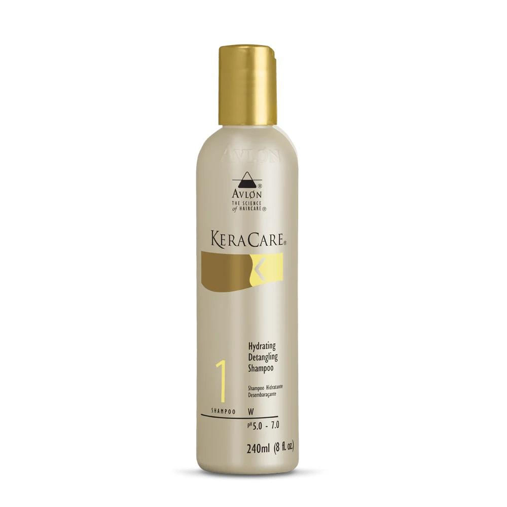Encontraproduto.com.br - Kit Avlon KeraCare Hydrating Detangler Shampoo 240ml + Silken Seal Light 60ml