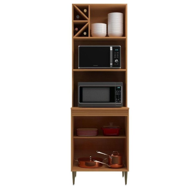 Encontraproduto.com.br - Torre Quente Duplo Forno 3 Portas Com Vidro Reflecta Glória- Angelin Off White