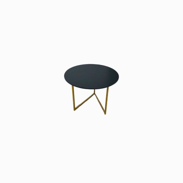 Encontraproduto.com.br - Mesa De Centro Jade Base De Aço Tampo Mdf Decorativa Moderna