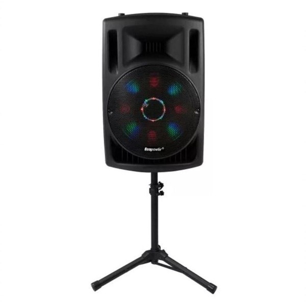 Caixa De Som Ecopower Ep-1931 Bluetooth 400w/2 Micr. - 15''