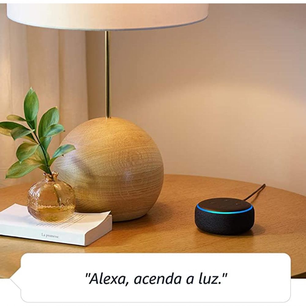 Encontraproduto.com.br - Echo Dot (3ª Geração): Smart Speaker Com Alexa - Cor Preta