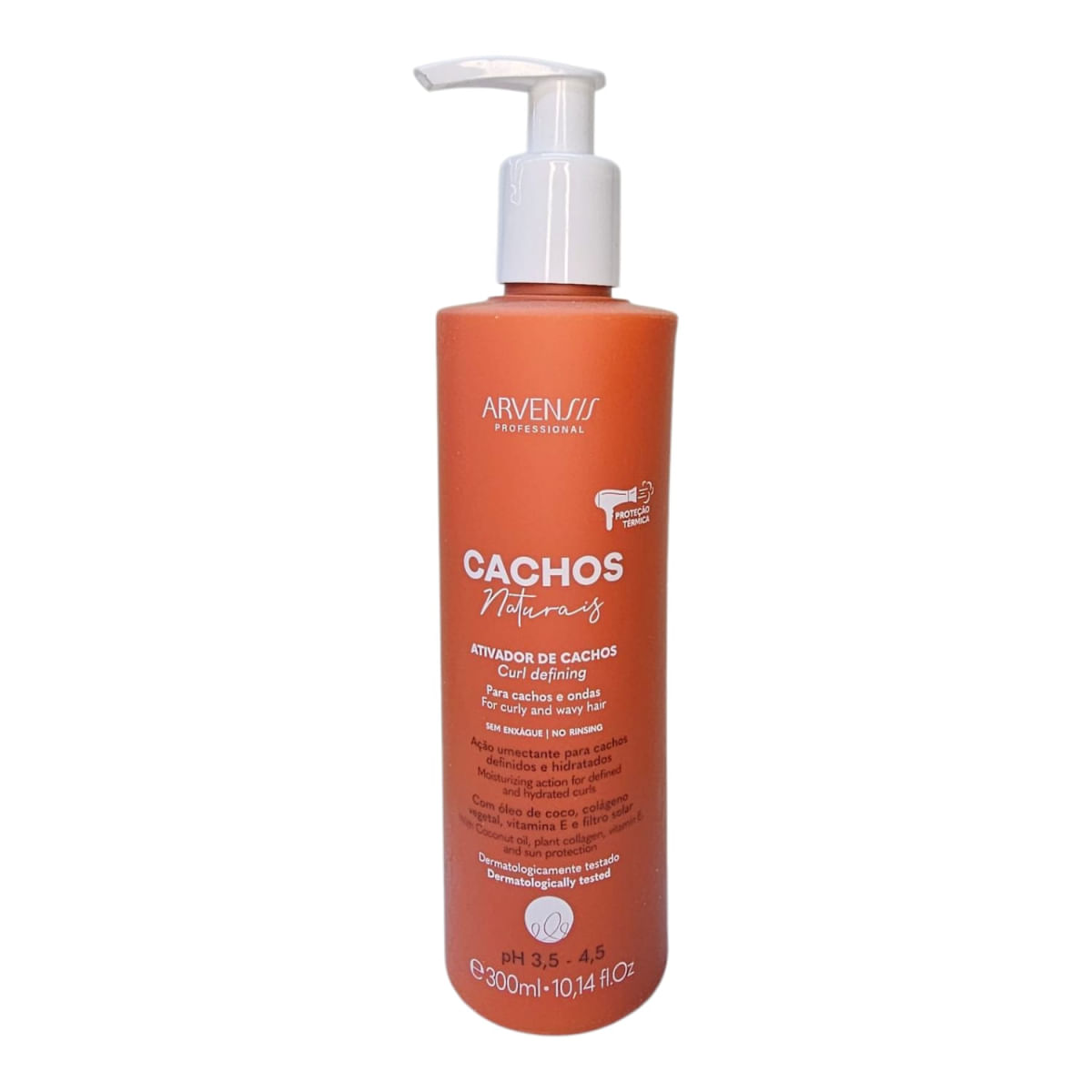 Kit Arvensis Cachos Naturais - Shampoo 300ml + Condicionador 300ml + Co-Wash 300ml + Ativador De Cachos 300ml + Máscara 250g