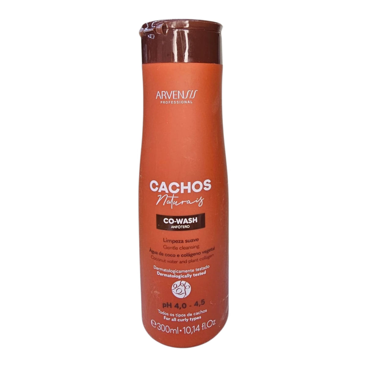 Kit Arvensis Professional Cachos Naturais - Shampoo 300ml + Co-Wash 300ml + Ativador De Cachos 300ml + Máscara 250ml