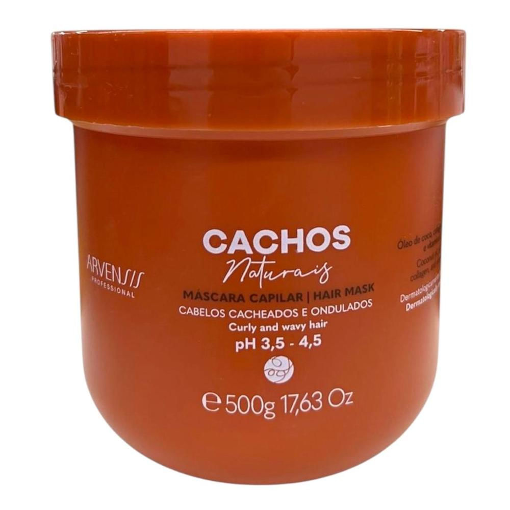 Encontraproduto.com.br - Kit Arvensis Cachos Naturais-Shampoo 1L + Ativador De Cachos 1L + Máscara 500g + Geleia Ativadora 500g + Day After 250ml