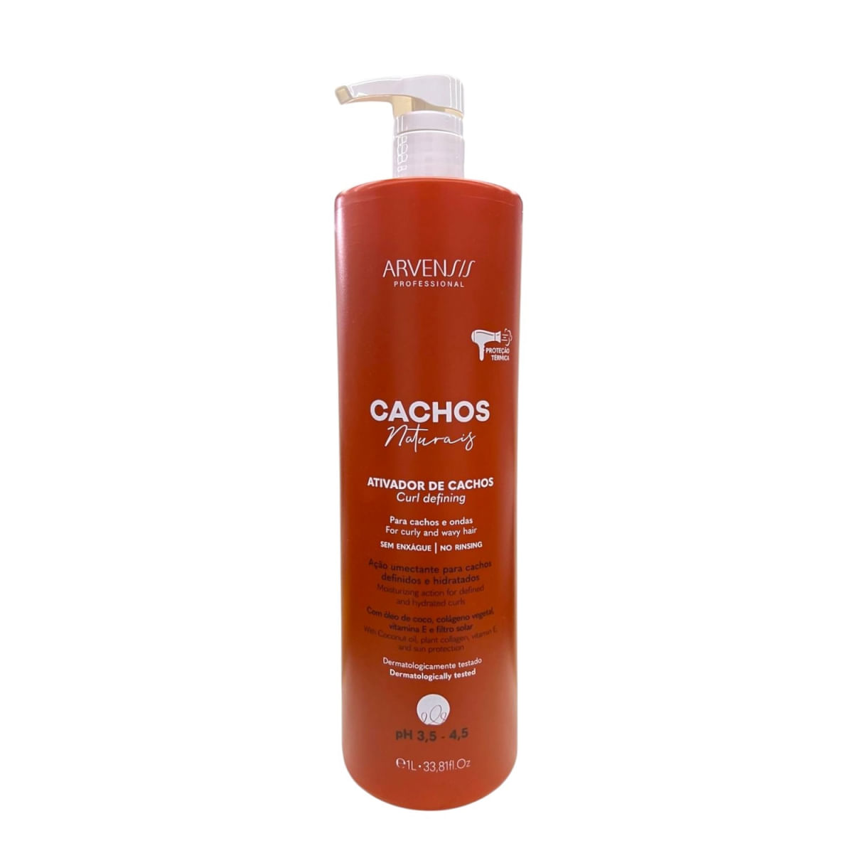 Arvensis Professional Cachos Naturais - Ativador De Cachos 1L