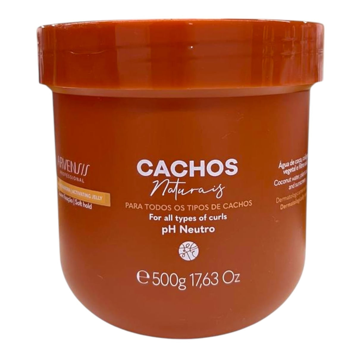 Kit Arvensis Professional Cachos Naturais - Shampoo 1L + Máscara 500g + Geleia 500g + Day After 250ml