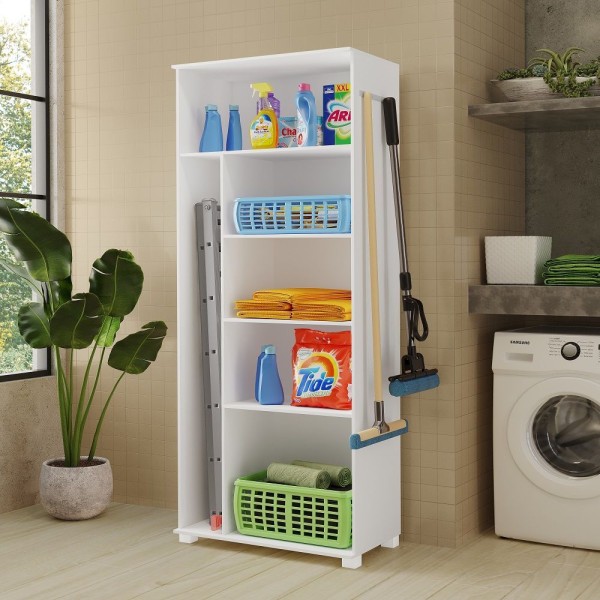 Encontraproduto.com.br - Multiuso Para Área De Serviço Em Mdf Tuty Branco