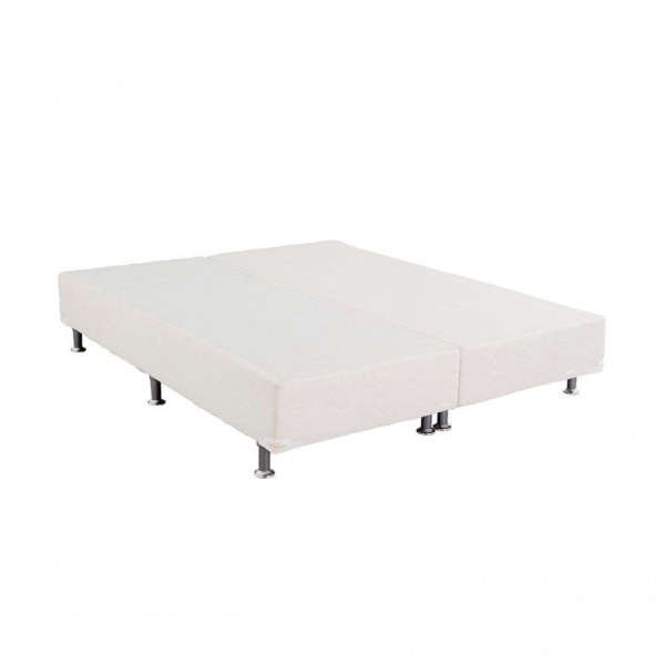 Encontraproduto.com.br - Conjunto Box E Colchão Mola Superpocket Super King Freedom Ortobom