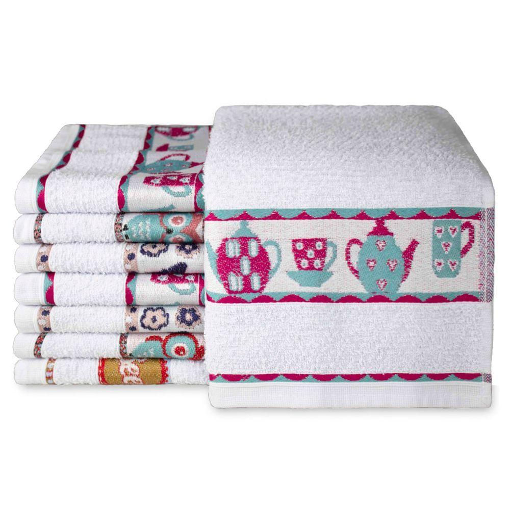 Kit 30 Panos De Prato Atoalhado Premium - Central Toalhas