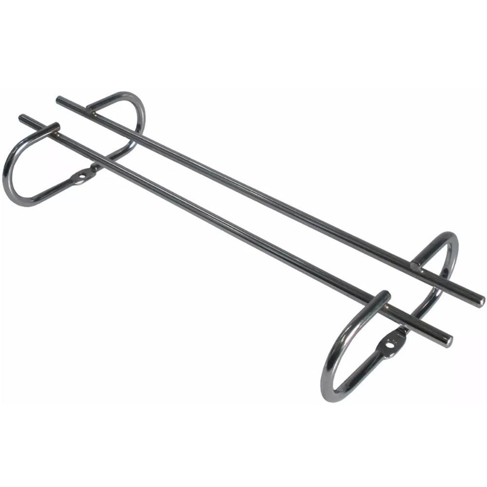 Encontraproduto.com.br - 4 Suportes Organizadores De Armário Porta Taças Cromado 42cm