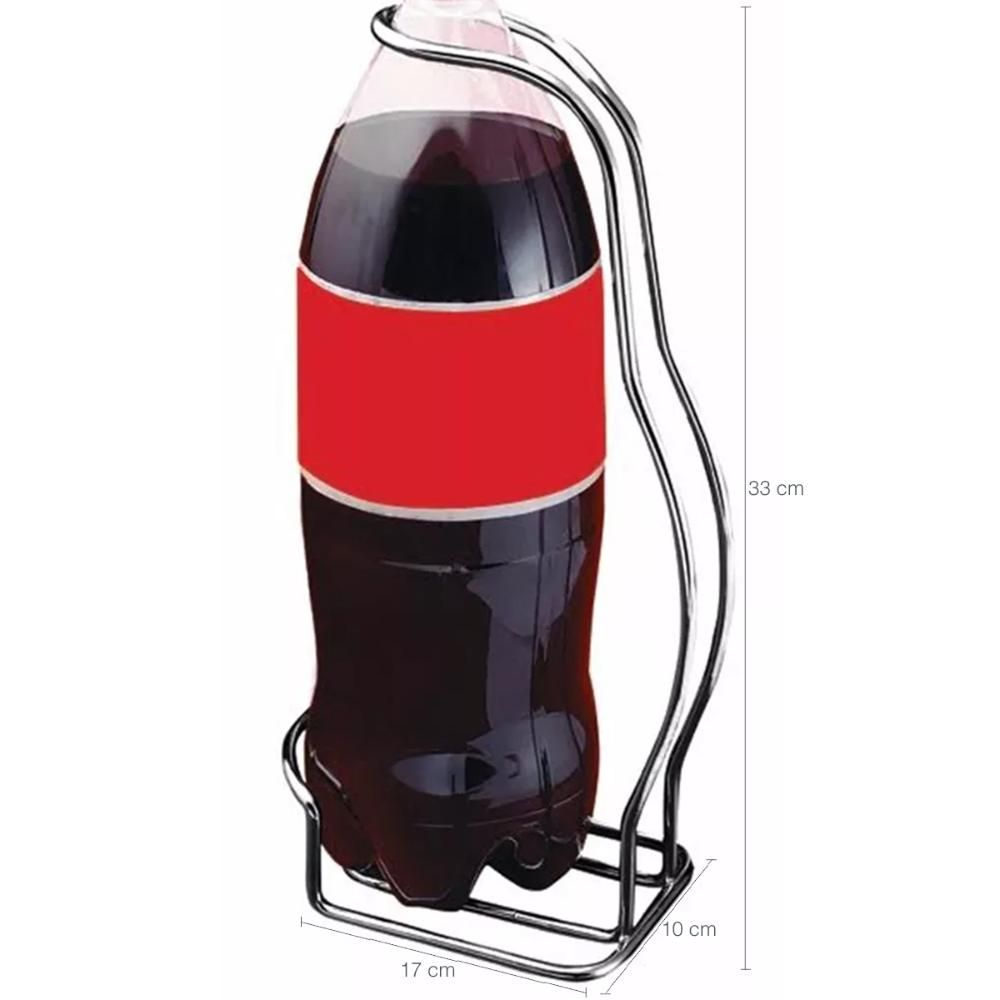 Encontraproduto.com.br - 4 Suportes Porta Garrafa Refrigerante 2 Litros Pet Com Alça