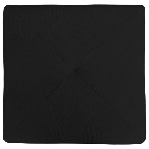 Encontraproduto.com.br - Kit 2 Puff Retangular Elo Para Sala e Quarto Suede Preto