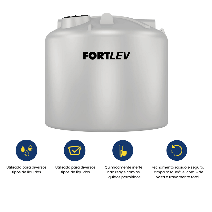Encontraproduto.com.br - TANQUE P/ ARMAZENAR DESTILADOS 20.000 LITROS - FORTLEV
