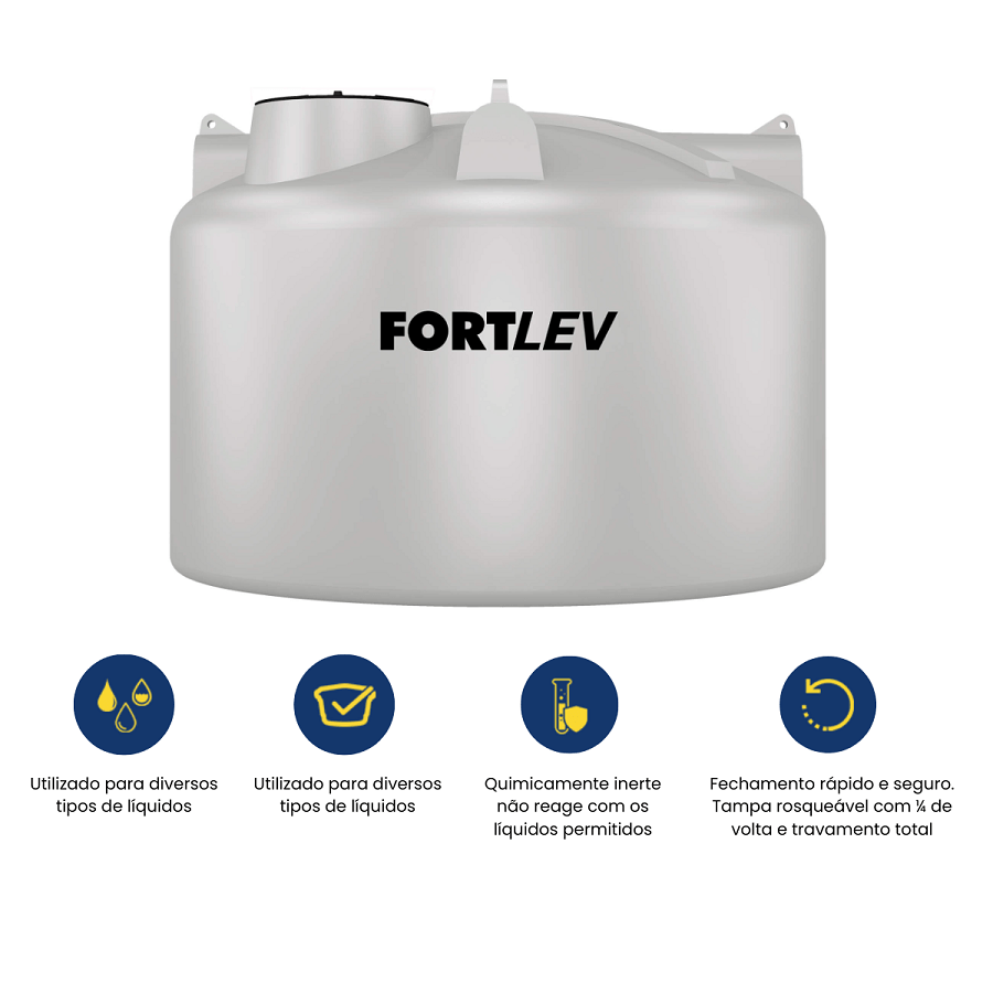 Encontraproduto.com.br - TANQUE P/ ARMAZENAR ÁLCOOL/ETANOL 15.000 LITROS - FORTLEV