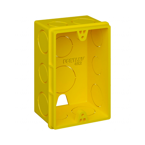 Encontraproduto.com.br - KIT CAIXA DE LUZ FORTLEV REFORÇADA - 100 UNIDADES