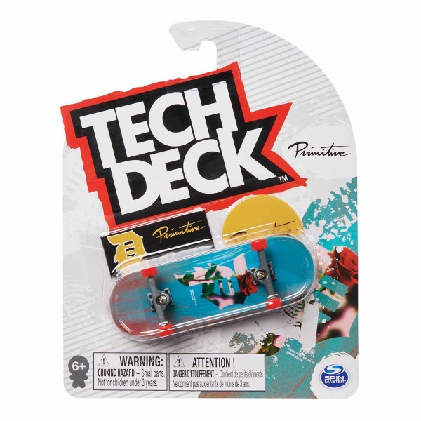 Encontraproduto.com.br - Skate De Dedo 96Mm - Primitive Flor - Tech Deck