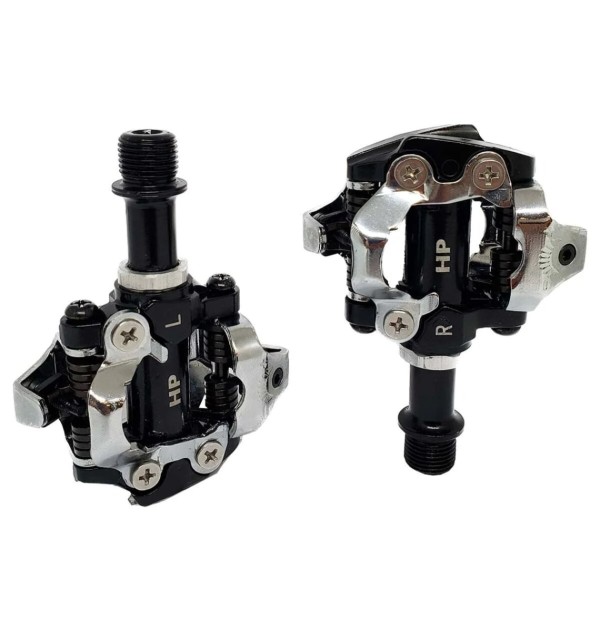 Encontraproduto.com.br - PEDAL CLIP MTB BIKE EM ALUMINIO 9/16 EIXO CNC CR-MO