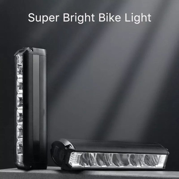 Encontraproduto.com.br - Farol Bike 5 Leds com 26.000 Lumen forte 80.000mAh Bicicleta