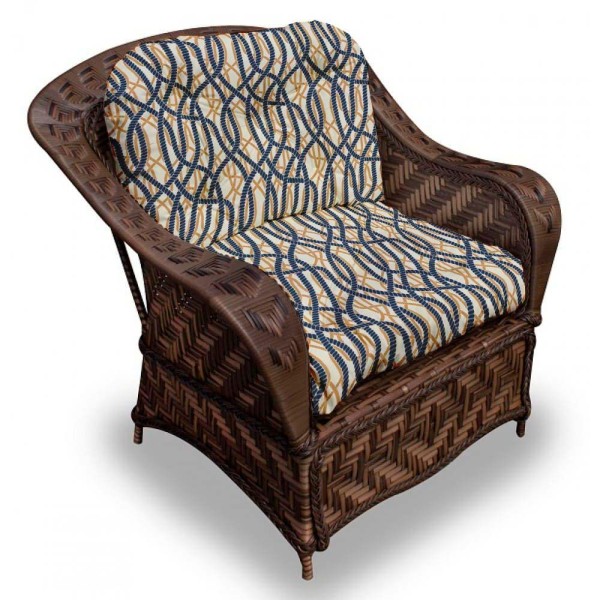 Encontraproduto.com.br - Conjunto De Poltronas Fibra Sintética Melo - 4 Poltronas + 1 Mesa Centro - Tecido Corda Náutica