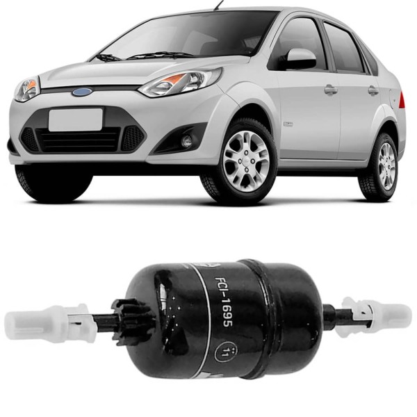 Encontraproduto.com.br - Filtro Combustível Fiesta Sedan 1.0 1.6 2004 a 2014 Wega