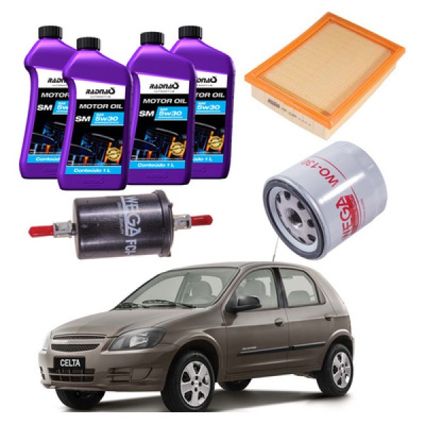 Encontraproduto.com.br - Filtro Ar Motor Celta 1.0 8V 2000 A 2006