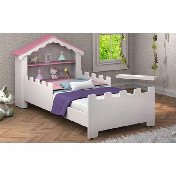 Encontraproduto.com.br - Cama Casinha Juvenil Magia Para Menina