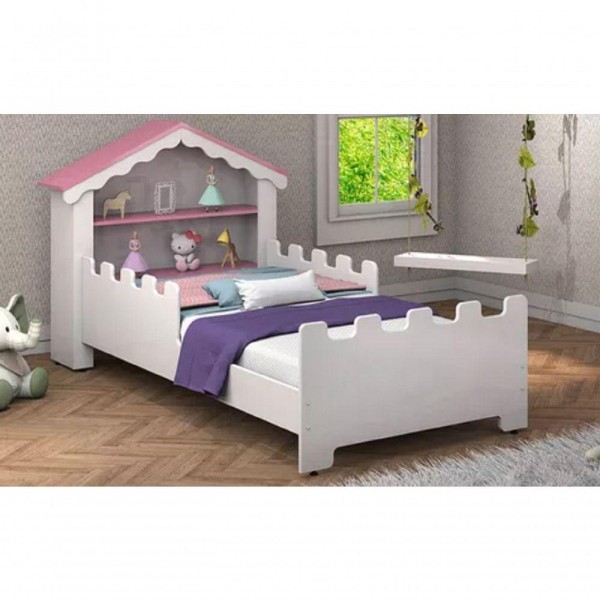 Encontraproduto.com.br - Cama Casinha Juvenil Magia Para Menina