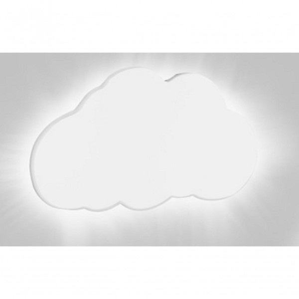 Encontraproduto.com.br - Cama Mavi Juvenil Com Luminária Nuvem Led