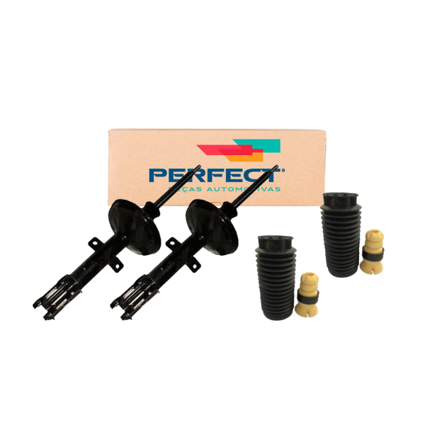 Encontraproduto.com.br - Par Amortecedores Dianteiro Jumpy 2017 A 2022 + Kits