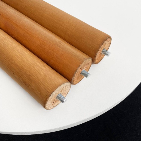 Encontraproduto.com.br - Mesinha de Canto Mesa Centro Lateral Decorativa Redonda Mdf 35cm Pés Madeira Branca