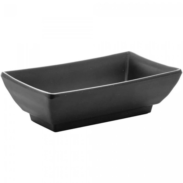 Encontraproduto.com.br - Kit 50 Molheiras Para Shoyu Melamina 60ml Lyor Molhos Restaurante Japonês Sushi Tóquio Preto