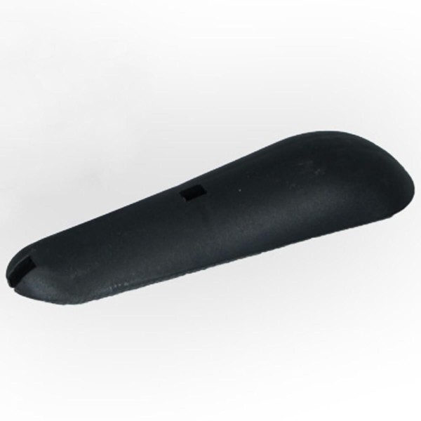 Encontraproduto.com.br - Kit 10 Ombreiras para Cabide Resistentes Plástico Pretas Organize Roupas Closet Armário Cinquetti