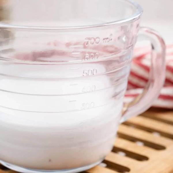 Encontraproduto.com.br - 2 Jarras Medidoras de Vidro 700ml cada Lyor Copos Medida Receita Com Alça Bico