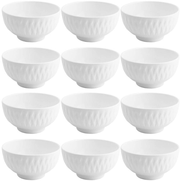 Encontraproduto.com.br - Jogo De Tigelas De Porcelana 270ml Ballon Lyor 12pçs Cumbucas Para Sobremesa Petiscos