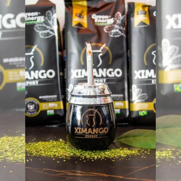 Encontraproduto.com.br - Kit 2 Erva-mate Ximango Pura Folha 500g E Nativa Reserva Especial 1kg Para Chimarrão