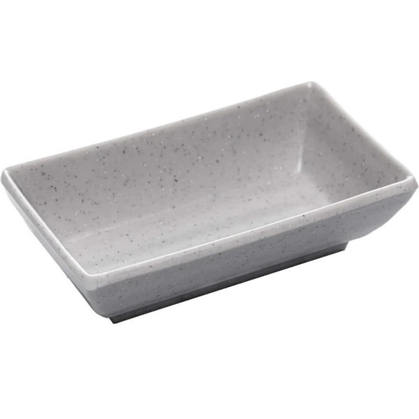 Encontraproduto.com.br - 50 Molheiras Porta Molho Shoyu Melamina 10x6x3cm Lyor Restaurante Granilite Comida Japonesa