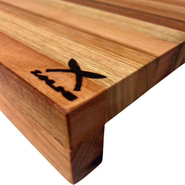 Encontraproduto.com.br - 2 Tábuas de Corte com Encaixe L 40x40cm Bancadas Mesas Prancha de Carne Zanline