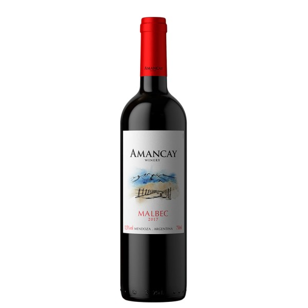 Encontraproduto.com.br - Vinho Tinto Amancay Malbec 750ml