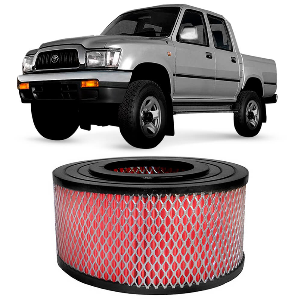 Encontraproduto.com.br - Filtro Ar Toyota Hilux 2.7 3.0 2001 a 2005 Diesel Wega JFA0292/1
