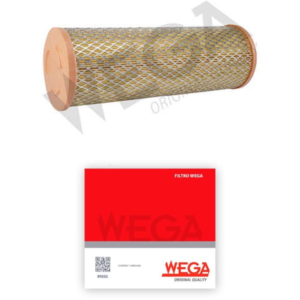 Filtro de Ar Fiat Doblo 1.3 1.4 1.6 2002 a 2010 Wega