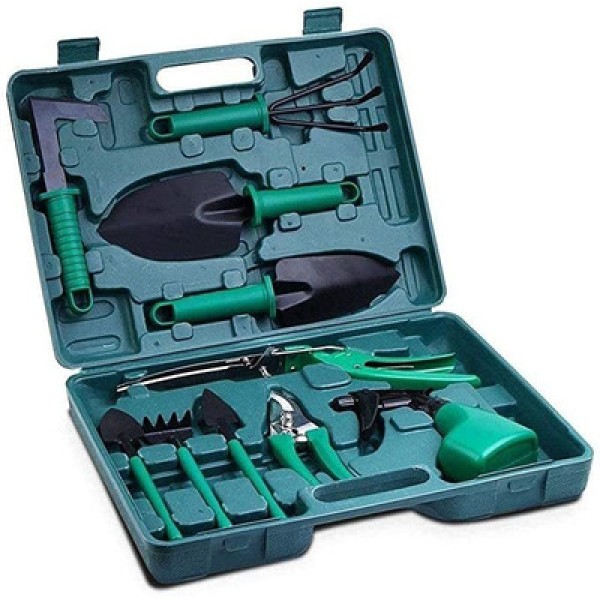 Kit Jardinagem 11 Peças com Maleta Black Jack - B766
