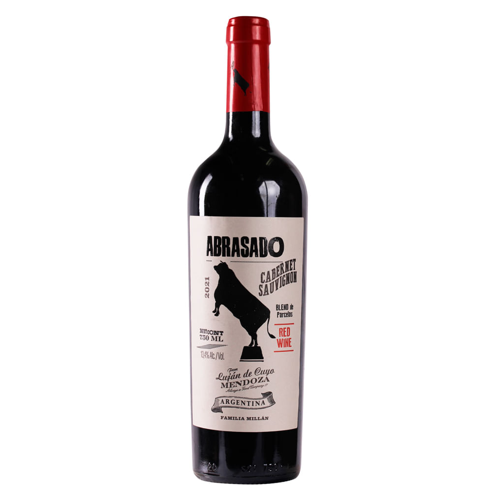 Vinho Argentino Abrasado Parcel Blend Cabernet Sauvig 750ml