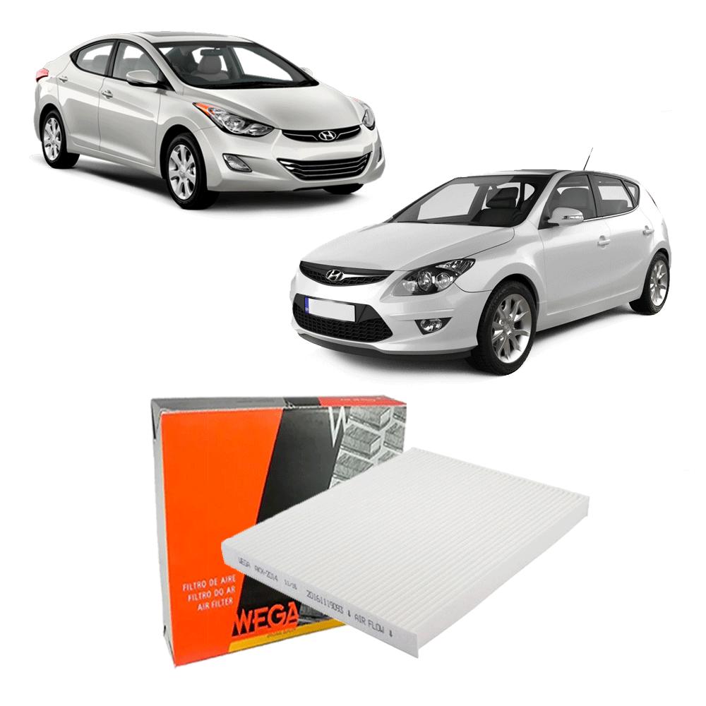Encontraproduto.com.br - Filtro Ar Condicionado Elantra 1.8 2.0 2012 a 2016 Wega