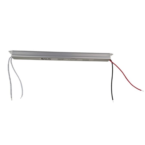 Encontraproduto.com.br - Fonte Slim Drive 36w 12v 3a Fita Led Perfil Bivolt Ip20 Resistente Lustre Luminaria