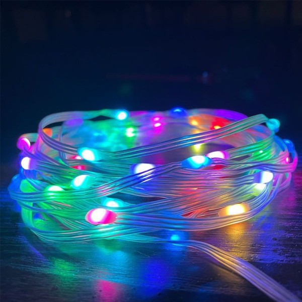 Encontraproduto.com.br - Fita Led Aplicativo App Controle 5 Metros Celular Smartphone Cores Rgb Ajustavel Ip68 Decoraçao