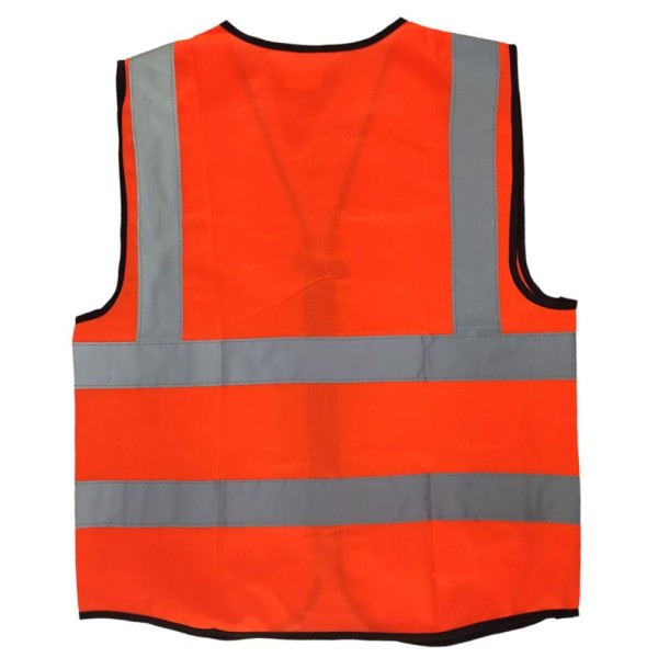 Encontraproduto.com.br - Colete Sinalizador Faixa Refletiva Epi Blusao Fluorescente Segurança Trabalho Transito Obra