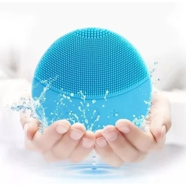 Encontraproduto.com.br - Esponja Massagedora Facial Kit 15 Unidades Eletrica Usb Limpeza Rosto